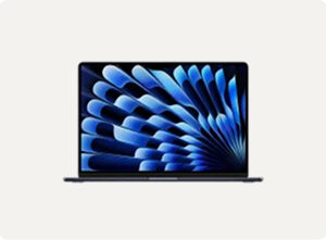 Open Box - Apple MacBook Air 13.6" w/ Touch ID (2025) - Midnight (Apple M4 / 16GB RAM / 512GB SSD) - English