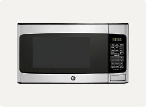 GE - 1.1 Cu. Ft. Countertop Microwave with Convenience Cooking Controls - Stainless Steel - Open Box